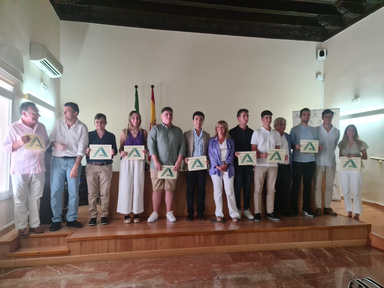 La Junta Entrega Los Premios Extraordinarios Educativos De Bachillerato