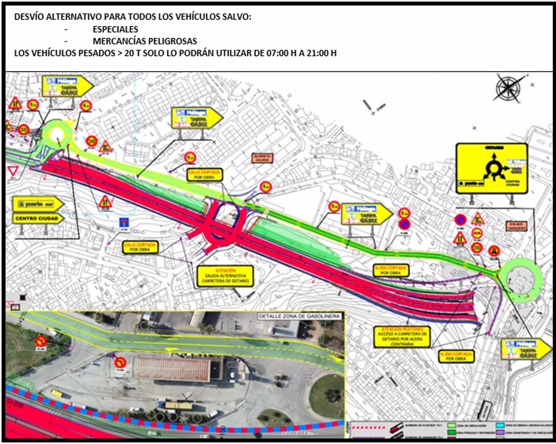 Las Obras De Duplicaci N Del Acceso Sur Al Puerto De Algeciras Provocan