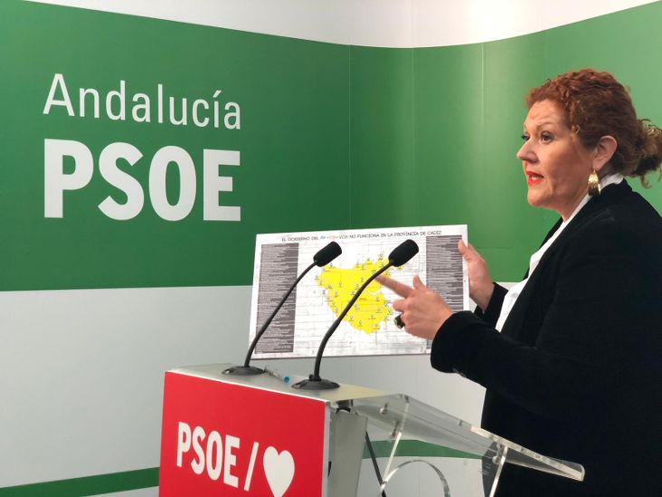 Araceli Maese presenta la campaña 'La Junta No Funciona'