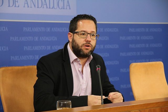 Jose Ignacio García en el Parlamento