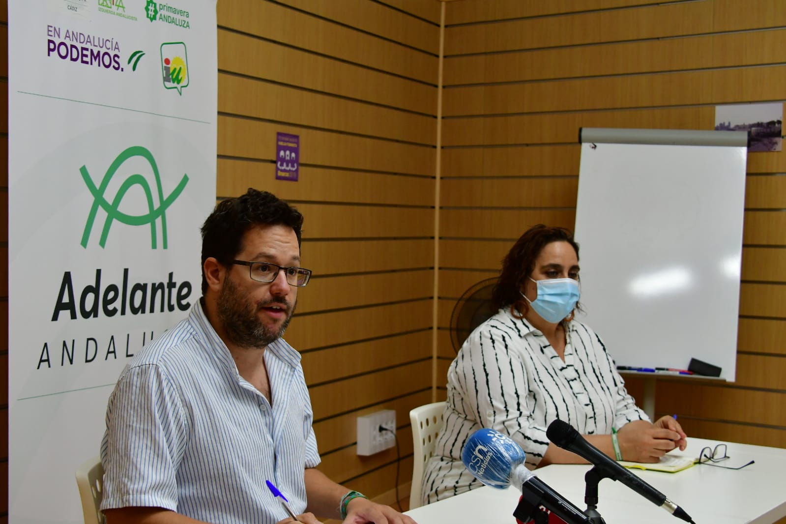 José Ignacio García y Ángela Aguilera