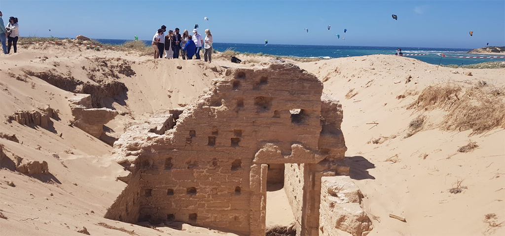 La UCA estudia relevantes restos arqueológicos que abarcan desde la Prehistoria hasta la época moderna en el Cabo Trafalgar