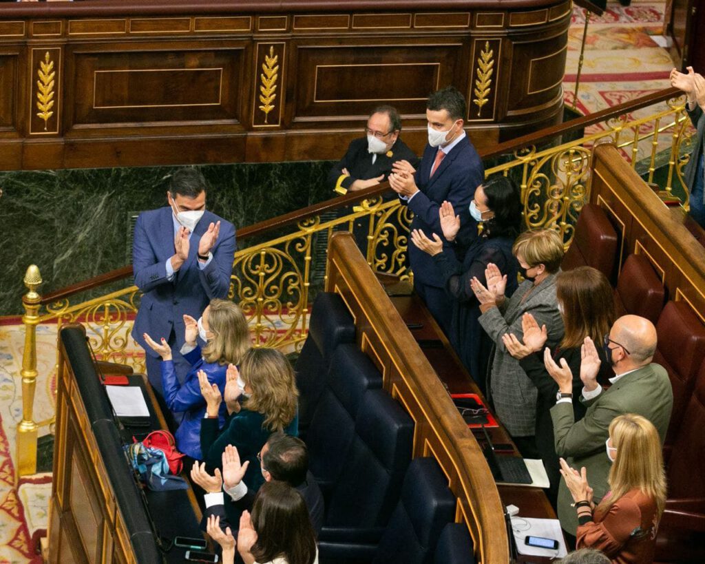 El Pleno del Congreso de los Diputados aprueba los Presupuestos Generales del Estado para el año 2022