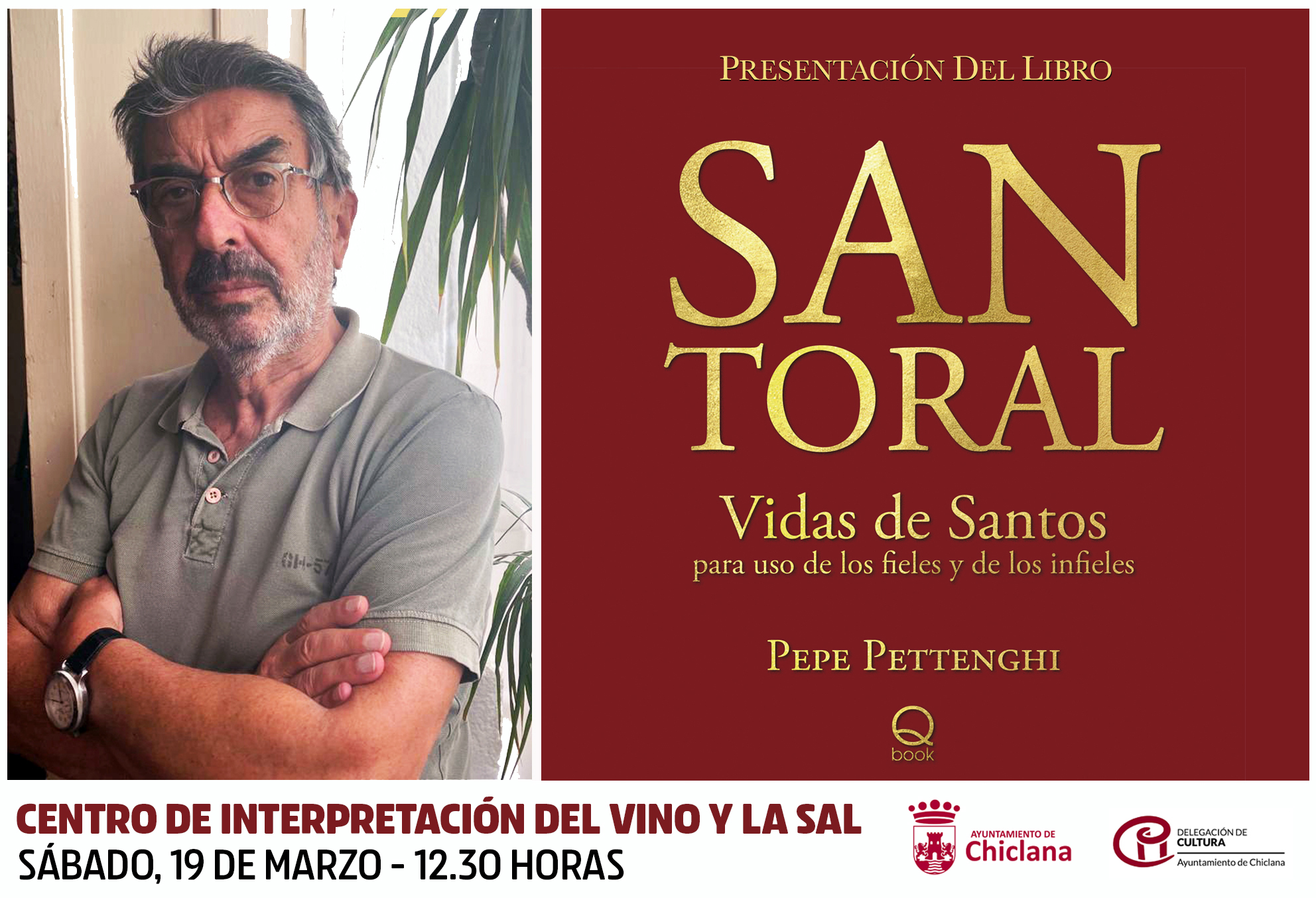 El Centro De Interpretación Del Vino Y La Sal Acogerá El Sábado La Presentación Del Libro De 4259