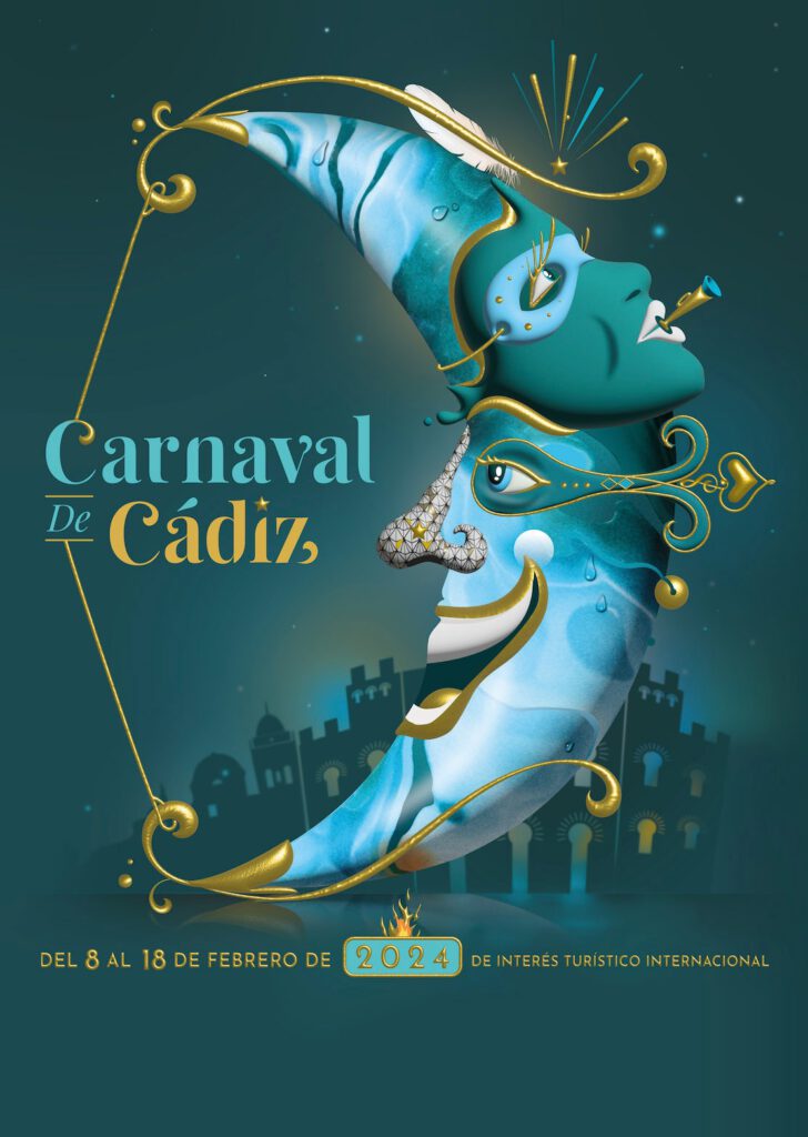 ‘Hechizo de luna gaditana’ será el cartel anunciador del Carnaval de
