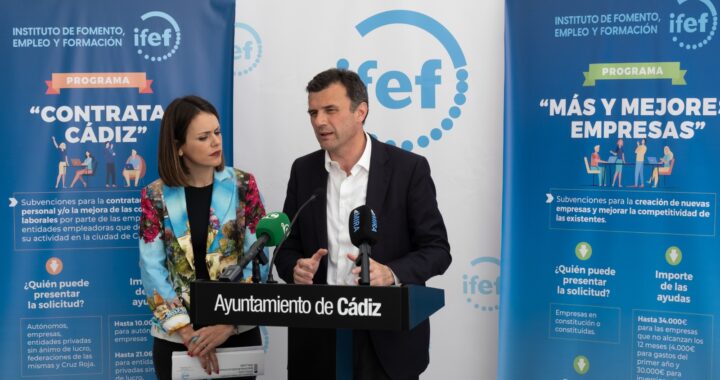 El Ayuntamiento de Cádiz aprueba ayudas para empresas y emprendedores por valor de 1,2 millones de euros  