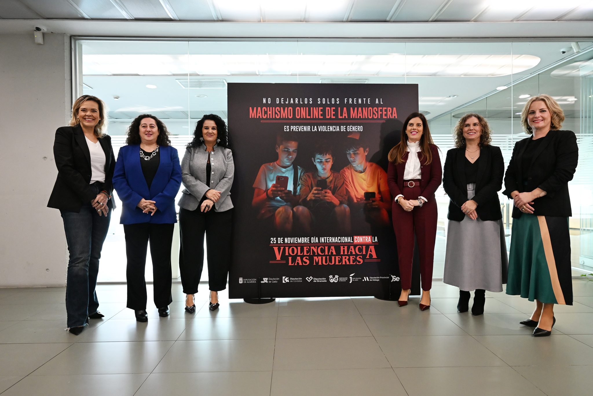 Las ocho diputaciones andaluzas se unen en la campaña del 25N para ...