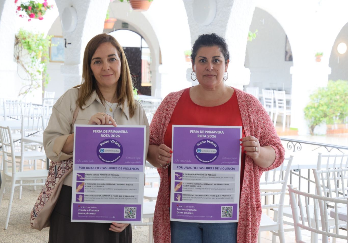 Rota instala un Punto Violeta en la Feria de Primavera 2026 para ...