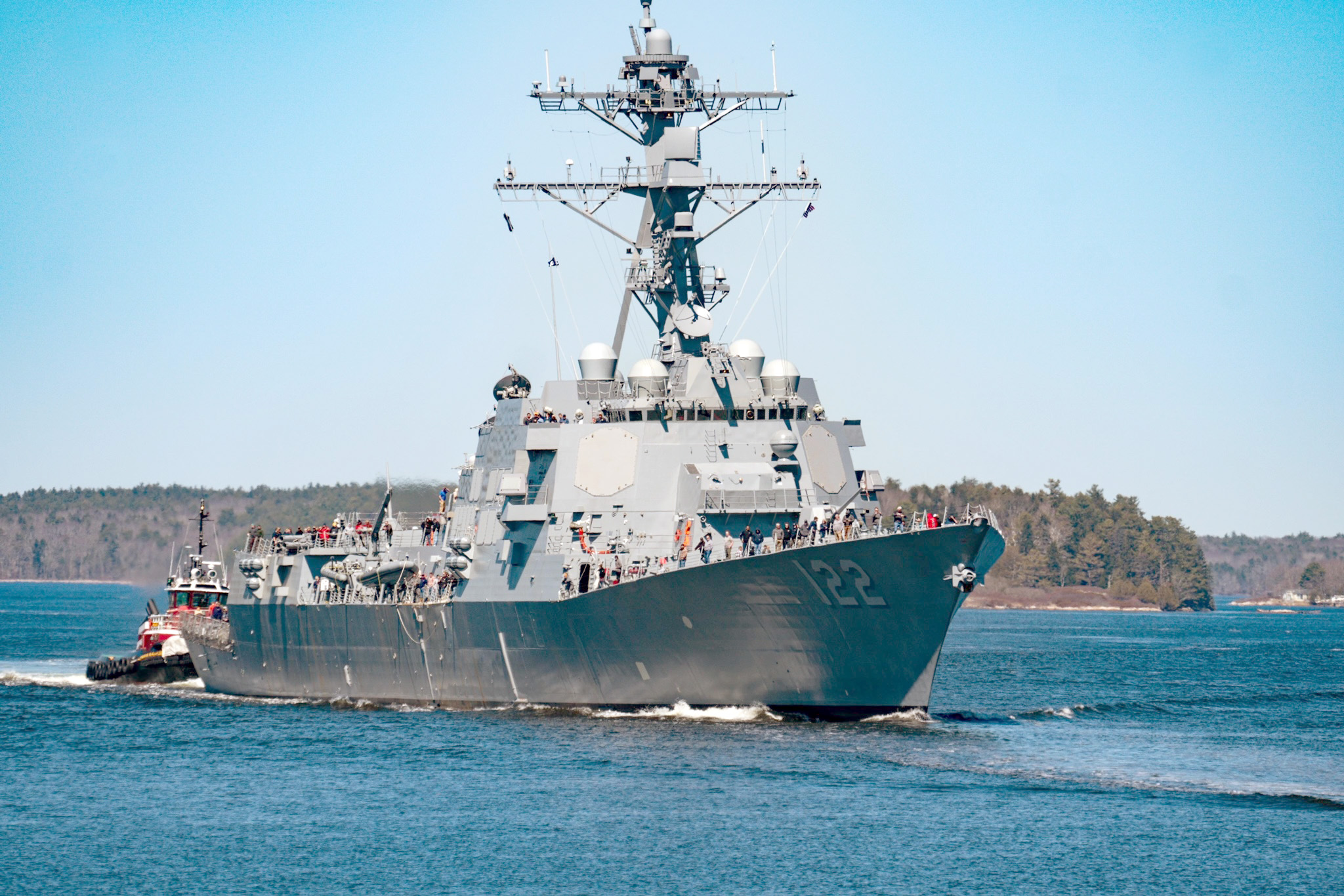 John Rota El USS John Basilone llega a Rota y completa el despliegue de seis ...
